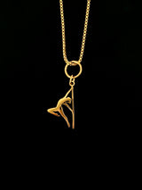 POLE CHARMS – "Hangman" Gold Charm