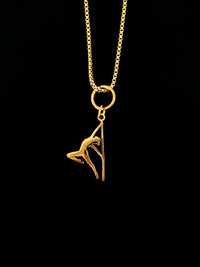 POLE CHARMS – "Hangman" Gold Charm