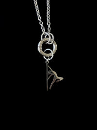 POLE CHARMS – "Hangman" Silver Charm