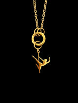 POLE CHARMS – "Superwoman" Gold Charm