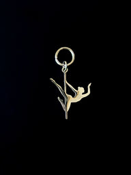 POLE CHARMS – "Superwoman" Silver Charm