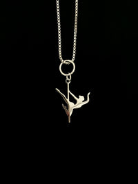 POLE CHARMS – "Superwoman" Silver Charm