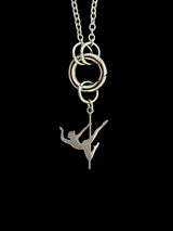 POLE CHARMS – "Superwoman" Silver Charm