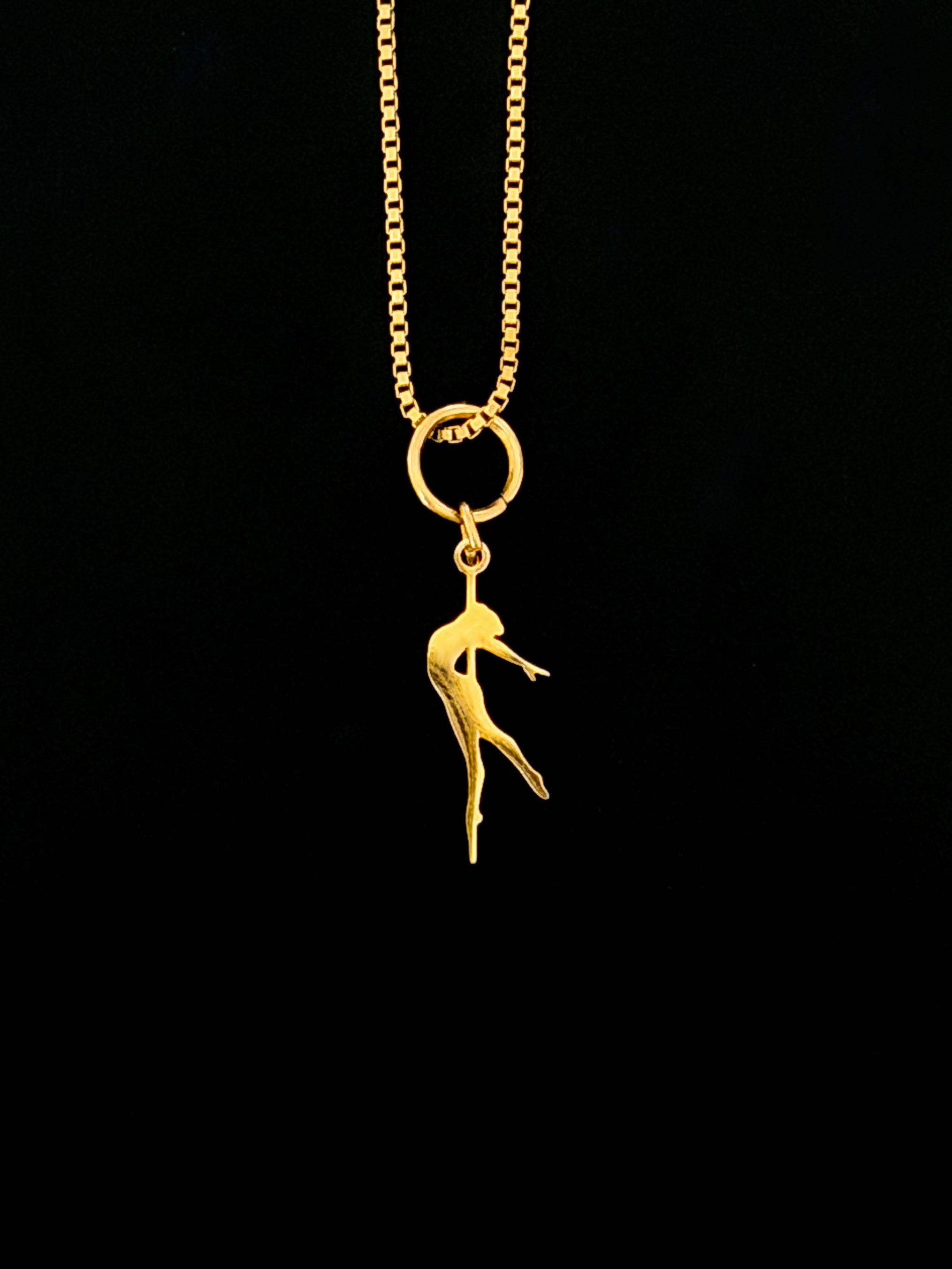 POLE CHARMS – "Titanic" Gold Charm