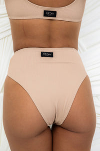 HOTCAKES - Short Taille Haute Toffee Latte