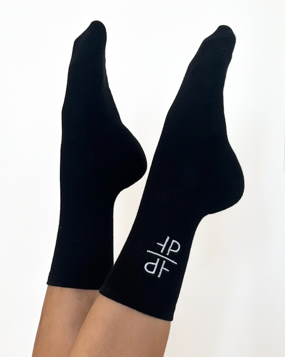 PF X INVERTIKA - CHAUSSETTES NOIRES LOGO