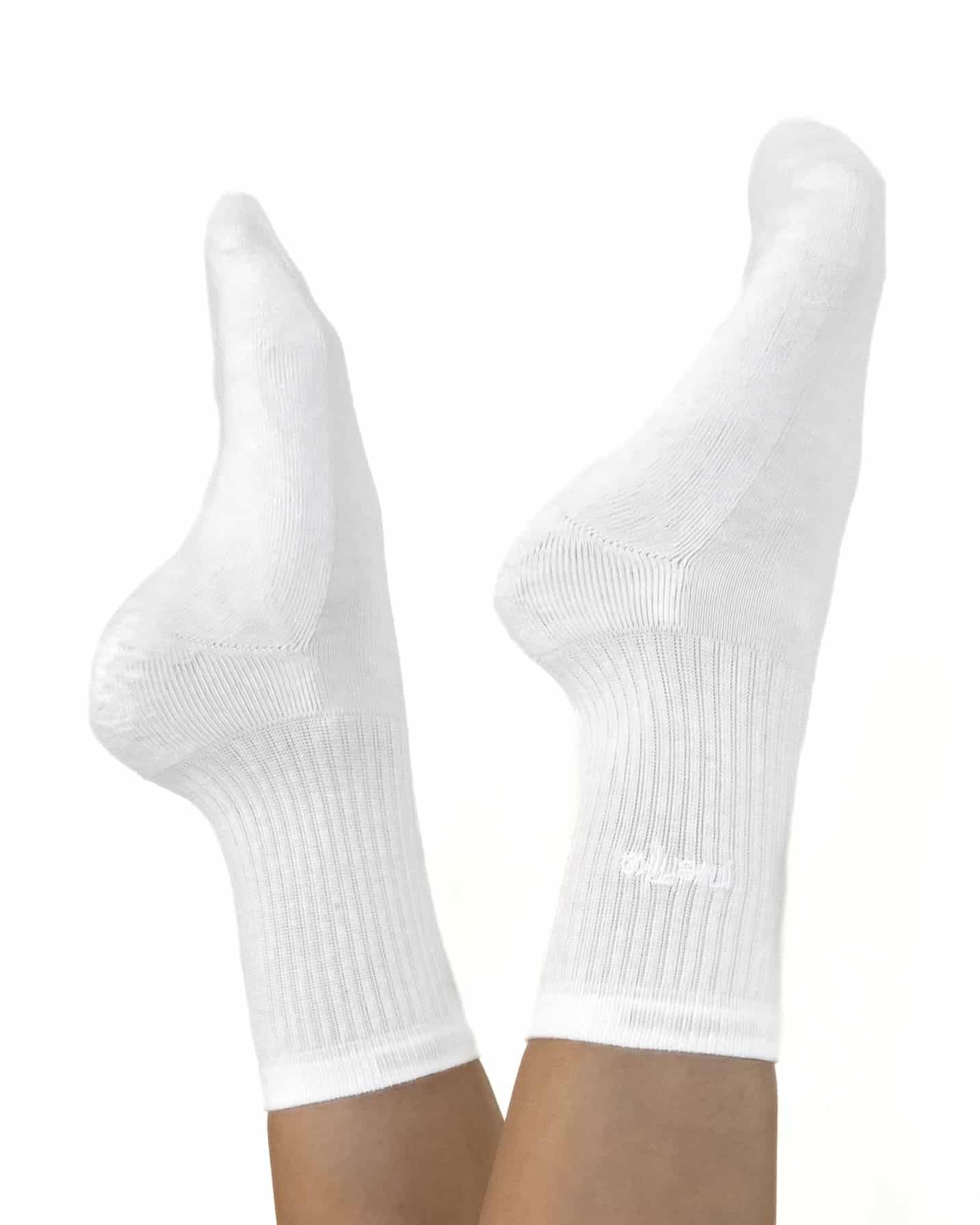 PF X INVERTIKA - CHAUSSETTES BLANCHES LOGO